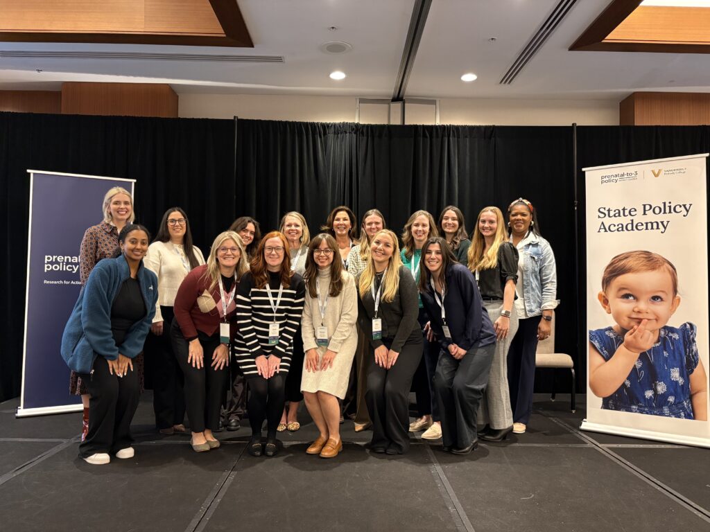 Group image of the Prenatal-to-3 Policy Impact Center staff at the 2025 Policy Academy