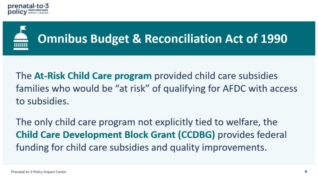 Omnibus Budget & Reconciliation Act of 1990